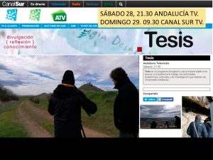 El domingo en el programa “TESIS” de Andalucía TV